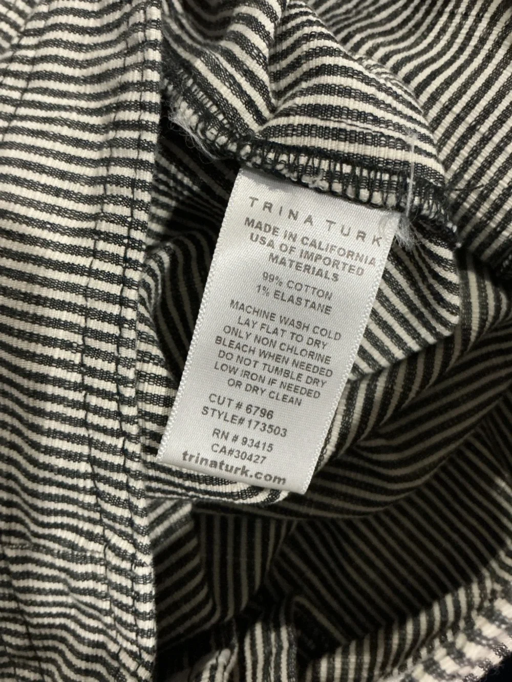 Trina Turk Striped Shorts 4